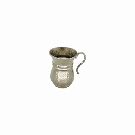لیوان دسته دار کروم